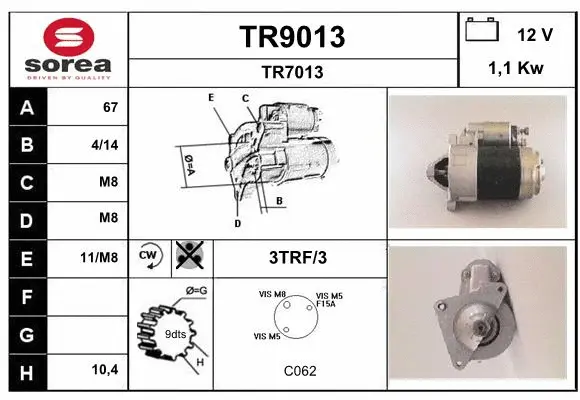 Starter (TR9013)