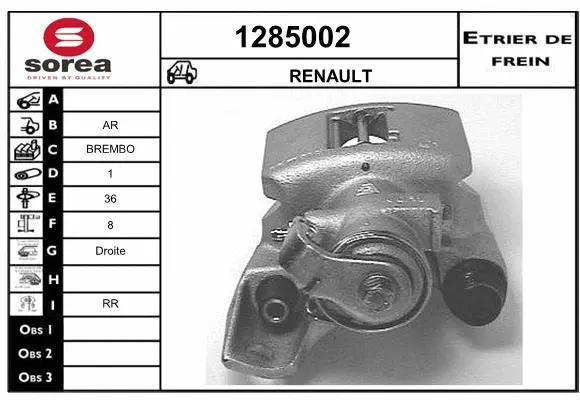 Brake Caliper (1285002)