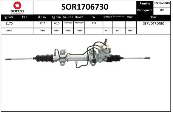 Steering Gear (SOR1706730)