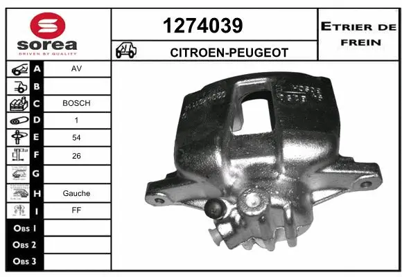 Brake Caliper (1274039)