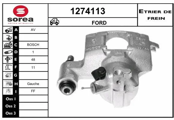 Brake Caliper (1274113)