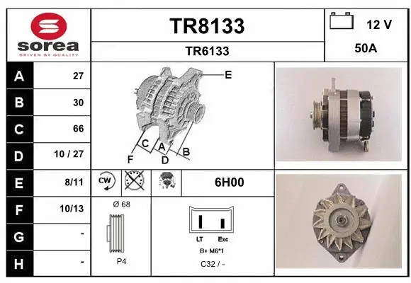 Alternator (TR8133)
