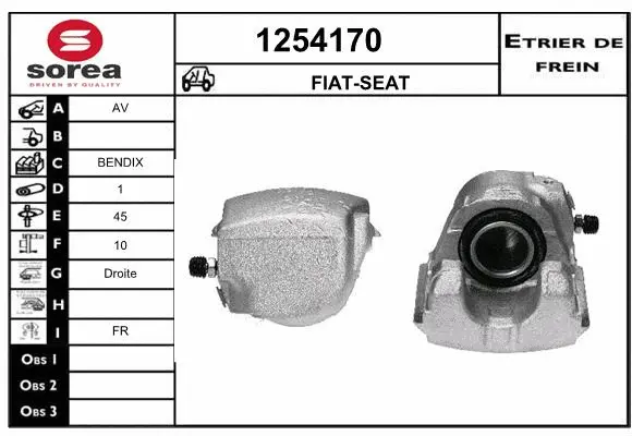 Brake Caliper (1254170)
