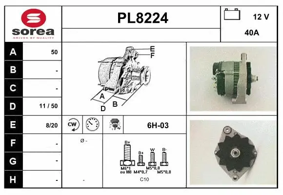 Alternator (PL8224)