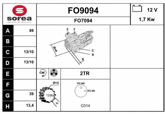 Starter (FO9094)