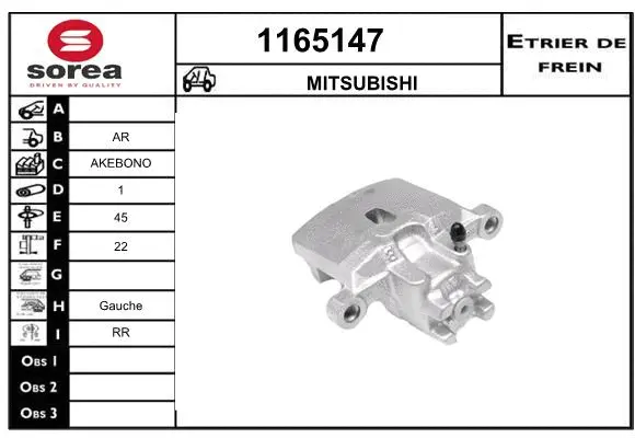Brake Caliper (1165147)