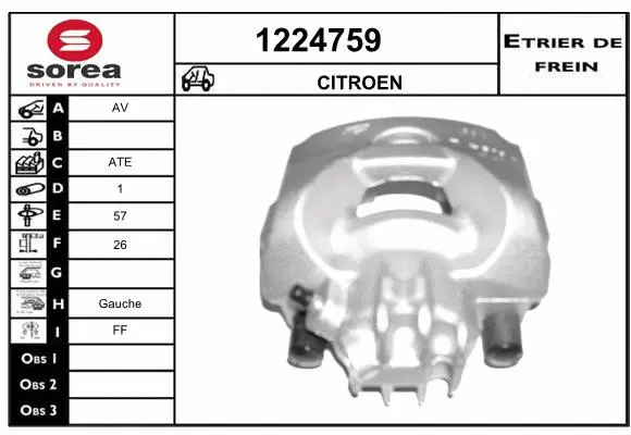 Brake Caliper (1224759)
