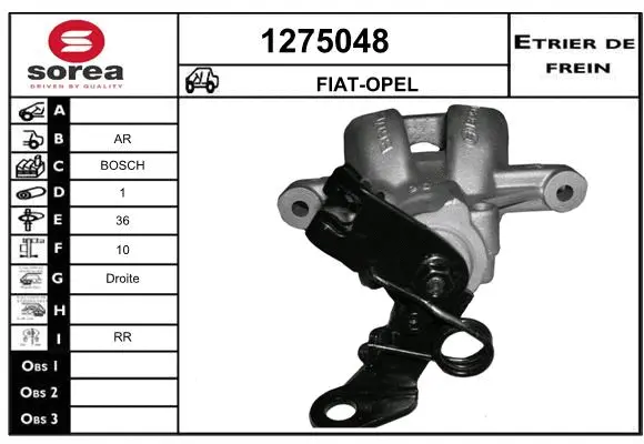 Brake Caliper (1275048)