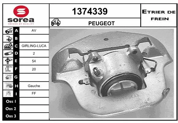 Brake Caliper (1374339)
