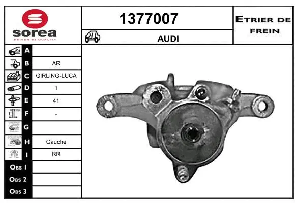 Brake Caliper (1377007)