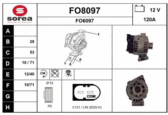 Alternator (FO8097)
