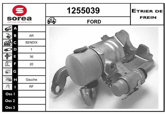 Brake Caliper (1255039)