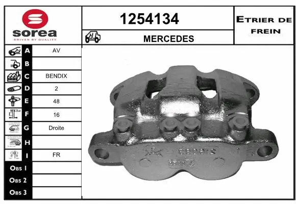 Brake Caliper (1254134)