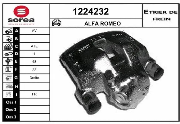Brake Caliper (1224232)