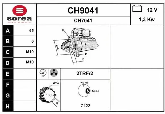 Starter (CH9041)