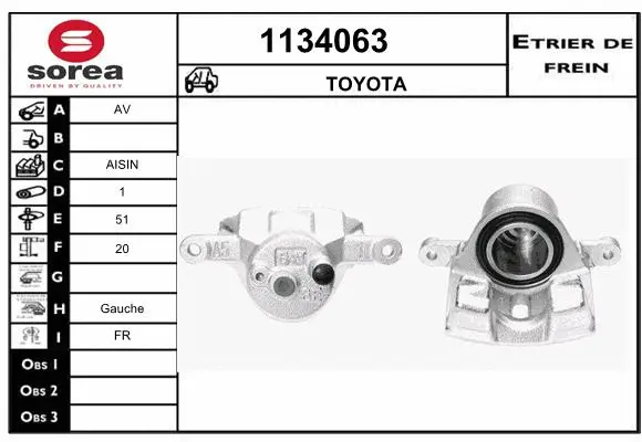 Brake Caliper (1134063)