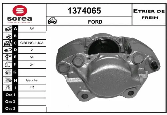 Brake Caliper (1374065)