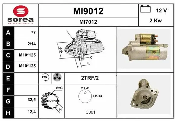 Starter (MI9012)