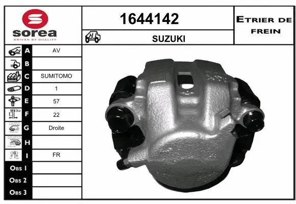 Brake Caliper (1644142)