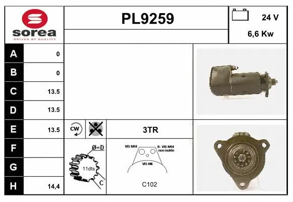Starter (PL9259)