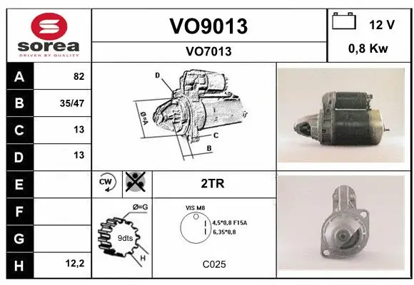 Starter (VO9013)
