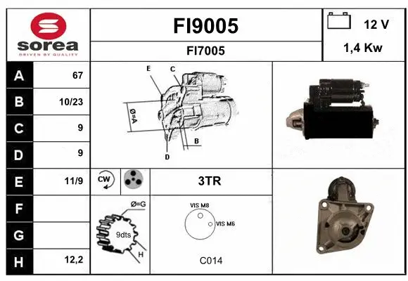 Starter (FI9005)