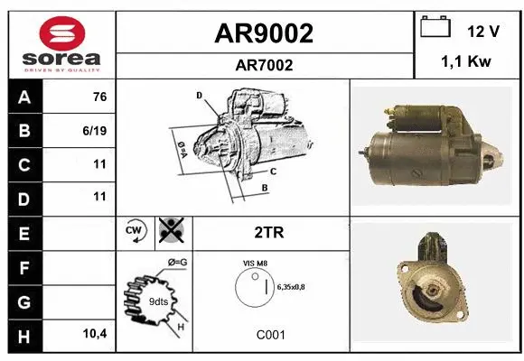 Starter (AR9002)