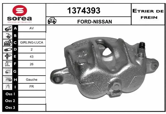 Brake Caliper (1374393)
