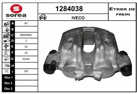 Brake Caliper (1284038)