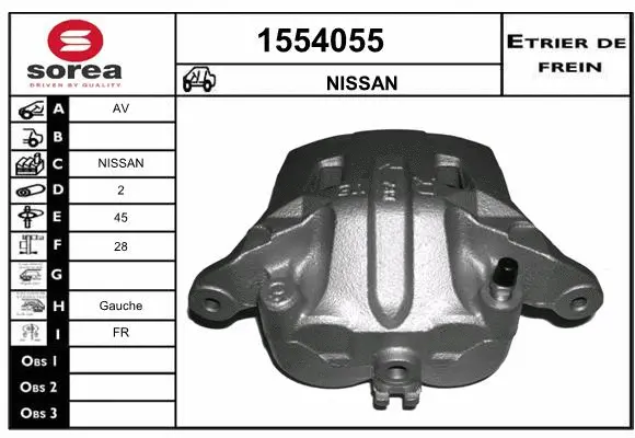 Brake Caliper (1554055)