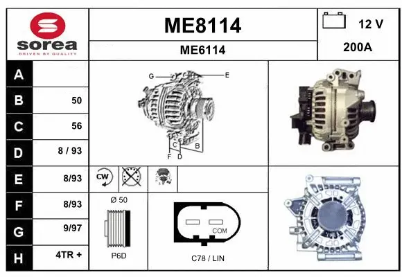 Alternator (ME8114)