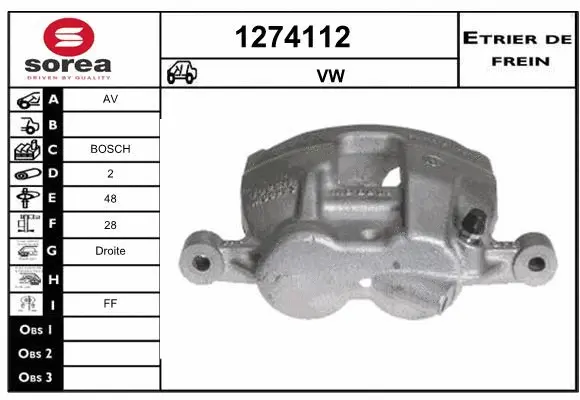Brake Caliper (1274112)