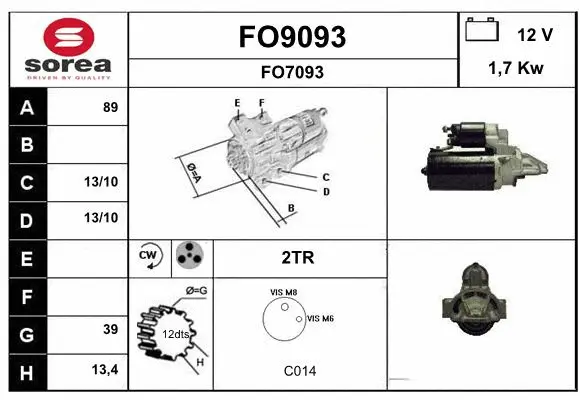 Starter (FO9093)