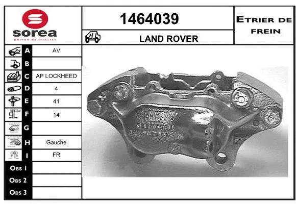 Brake Caliper (1464039)