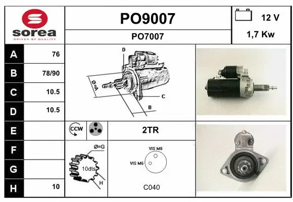 Starter (PO9007)