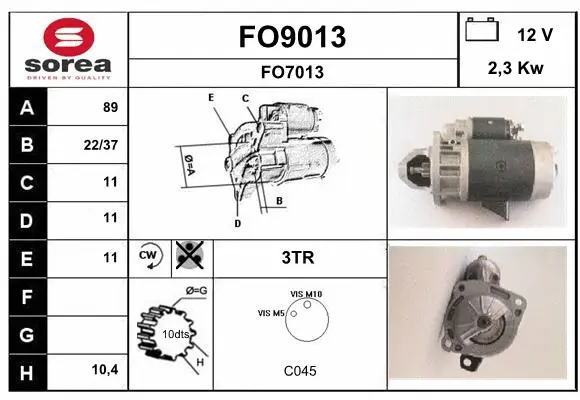 Starter (FO9013)