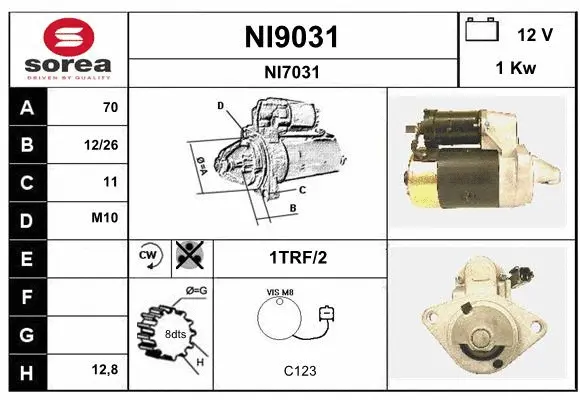 Starter (NI9031)