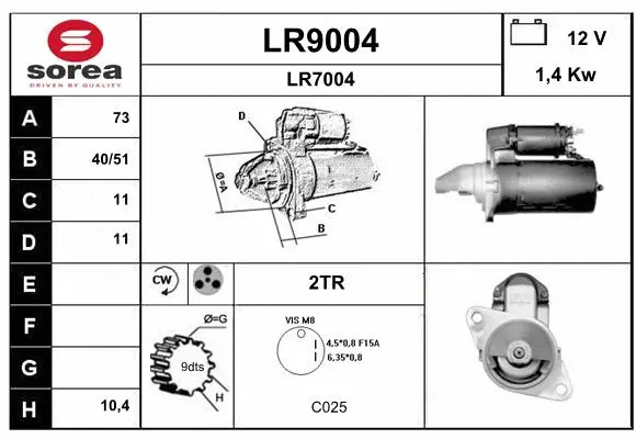 Starter (LR9004)
