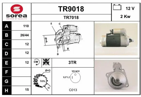 Starter (TR9018)