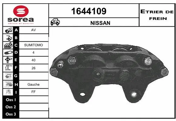 Brake Caliper (1644109)