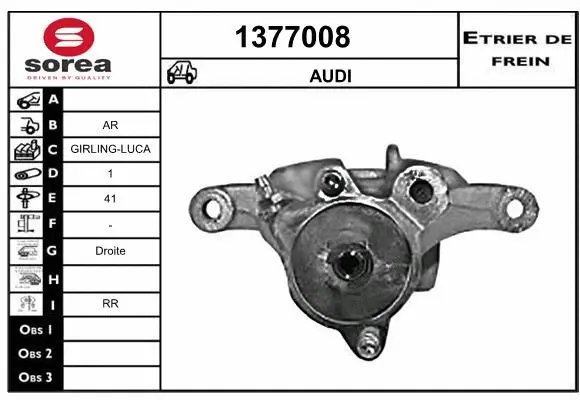Brake Caliper (1377008)