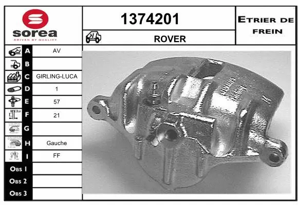 Brake Caliper (1374201)