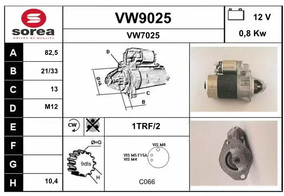 Starter (VW9025)