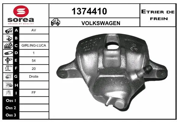 Brake Caliper (1374410)