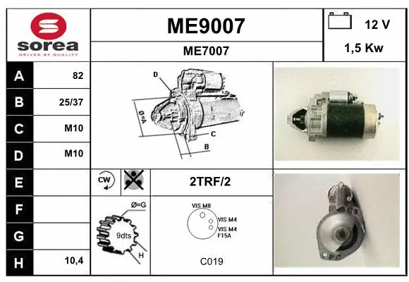 Starter (ME9007)