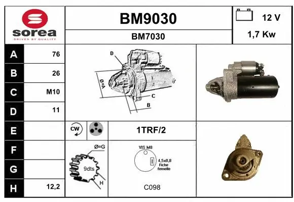 Starter (BM9030)