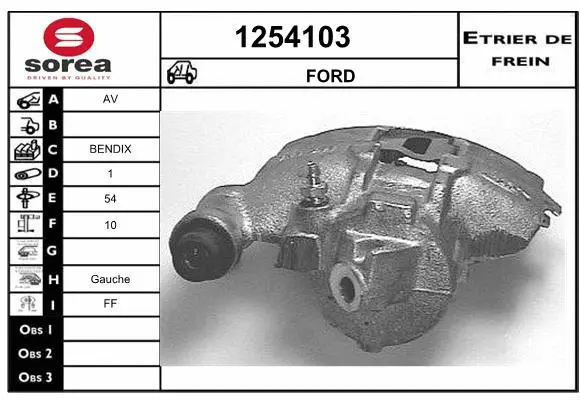 Brake Caliper (1254103)