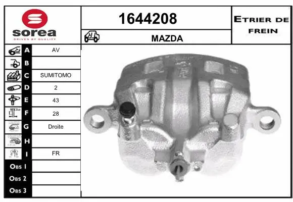 Brake Caliper (1644208)