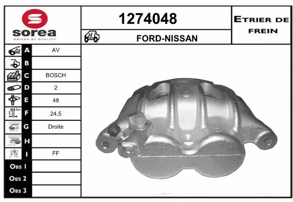 Brake Caliper (1274048)