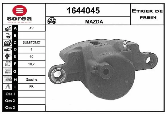 Brake Caliper (1644045)